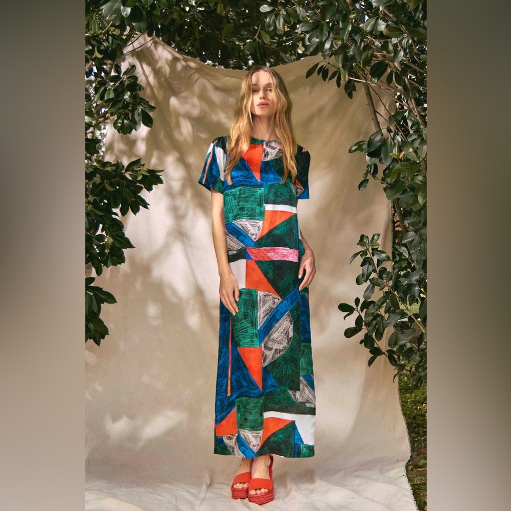 Hunter Bell Valerie Dress, Mosaic